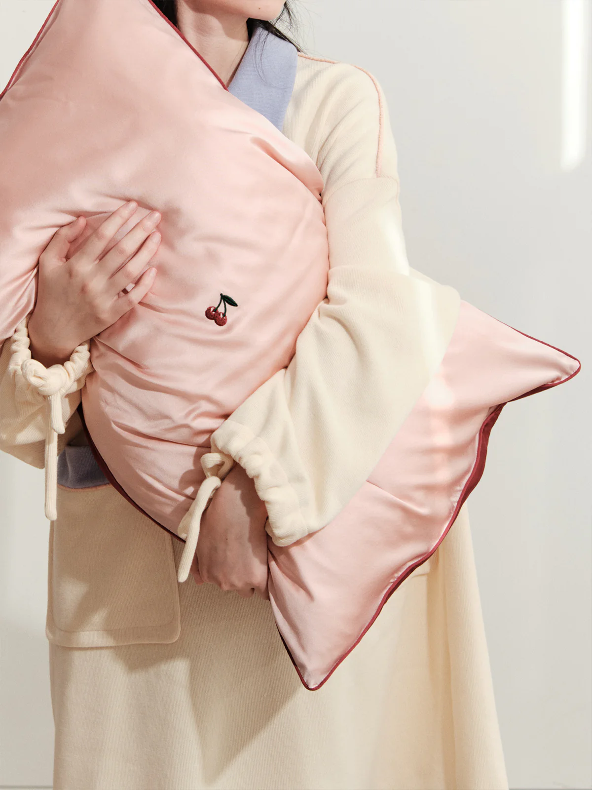 "Lost Cherries" Silk Pillowcase - Image 5